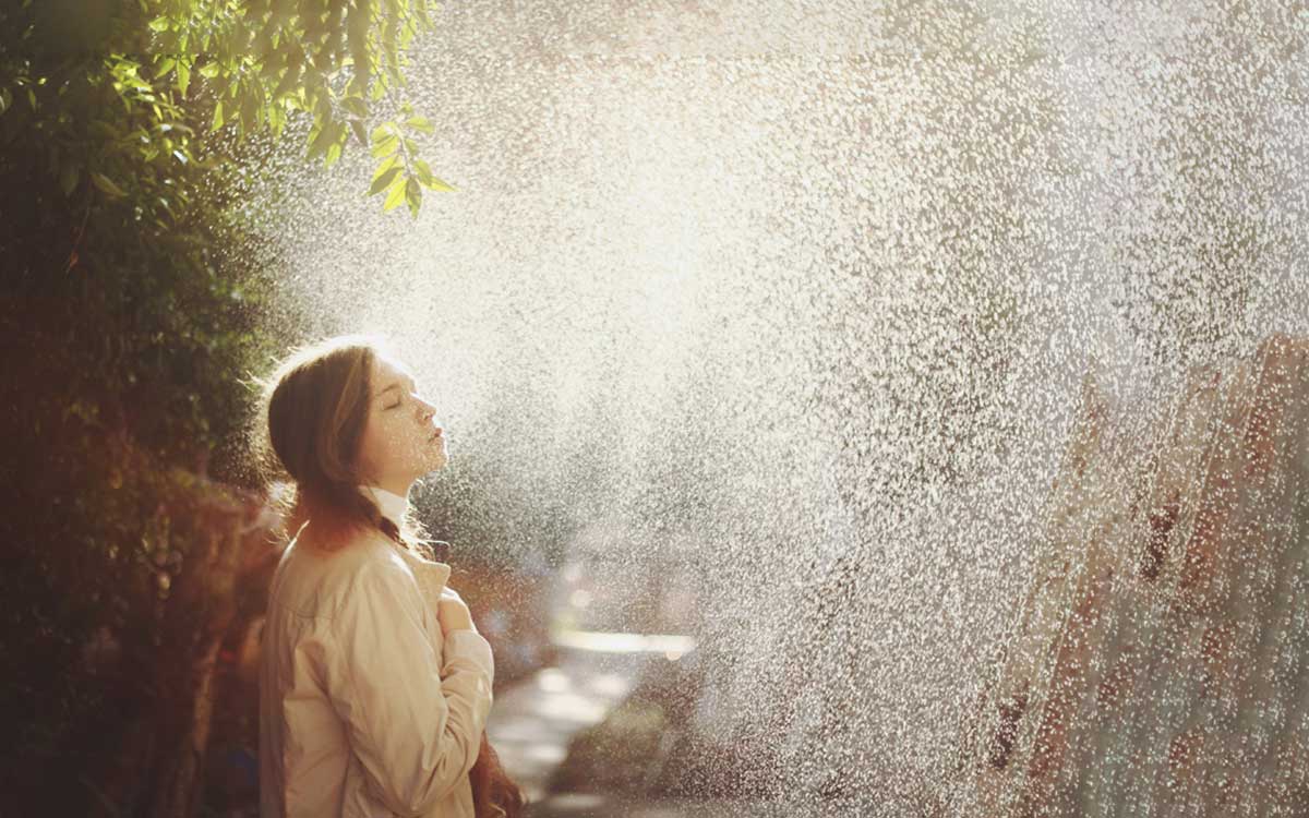 Natural light portrait photography