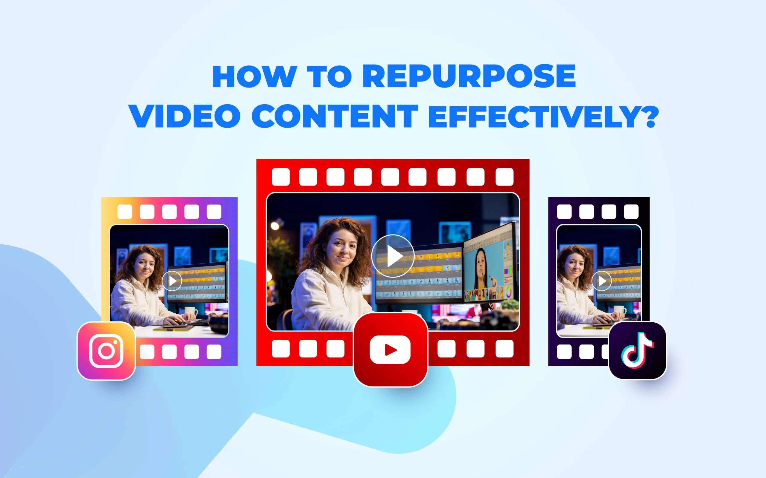 Repurpose video content effectively scaled